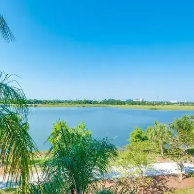 Lake & Pool View Fireworks