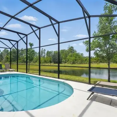 Lake Side View Private Pool Home In Resort! villa