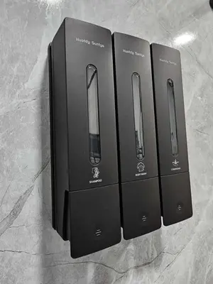 three black boxes sitting on top of a counter at Private 1 Bedroom Suite Near Orlando Attractions in Orlando