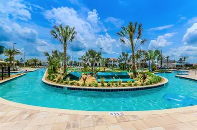 a pool at the resort at Ev4815 - Regal Escape Villa in Kissimmee