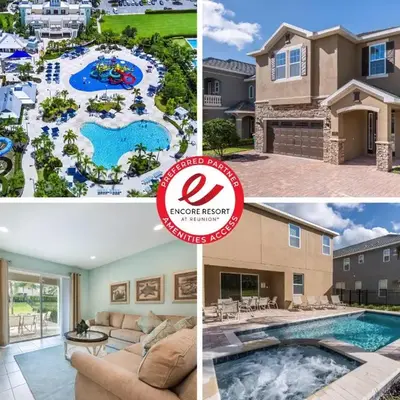 Inviting Home With Private Pool Near Disney With Water Park & Resort Access At Encore Resort - 7498Mr