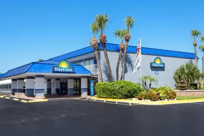 a view of the front of a disney inn at Days Inn by Wyndham Orlando Downtown in Orlando