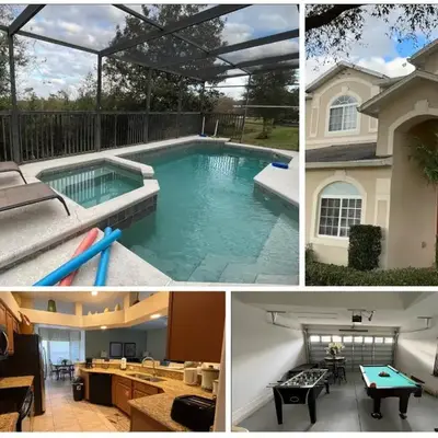 Your Oasis Awaits! Indulge at Florida Hideaways 4BD Pool Home