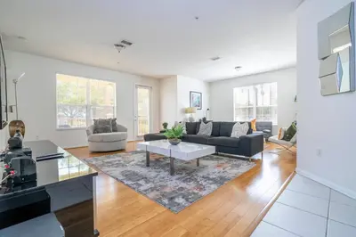 a living room with a couch and a table at Wonderful Apt Convention Center VistaCay VC50253 in Orlando