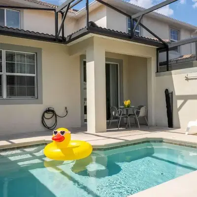 Stunning 5 Bd Home w/ Pool Close to Disney 4822