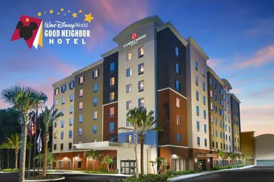 an image of a rendering of the good neighbor hotel at Candlewood Suites - Orlando - Lake Buena Vista by IHG in Orlando