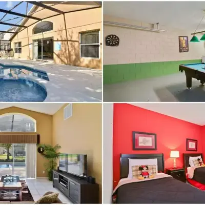 Shooting Star - Family friendly 4 bed pool home on Emerald Island Resort - close to Disney World!