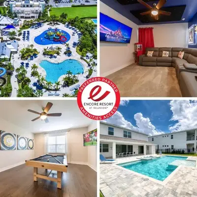 Magnificent Home Near Disney With Theater Room