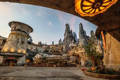 a view of the wizarding world of harry potter at Wyndham Lake Buena Vista – Disney Springs® Area in Orlando