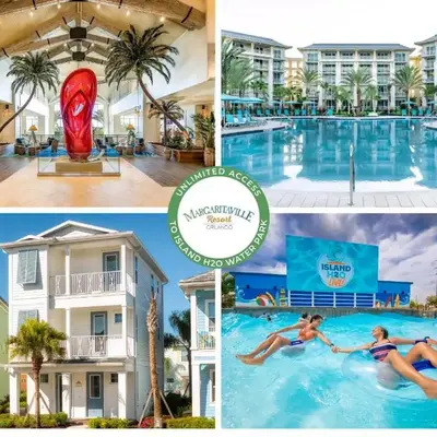 Setting Sail Cottage With Private Hot Tub Near Disney With Margaritaville Resort & Island H2O Access - 8057Dr