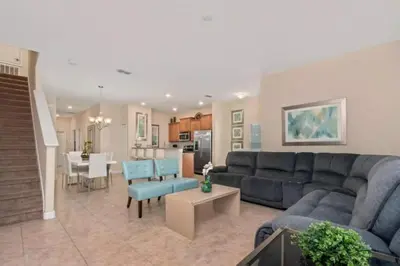 a living room with a couch and a table at 2947BPD-SVH in Kissimmee