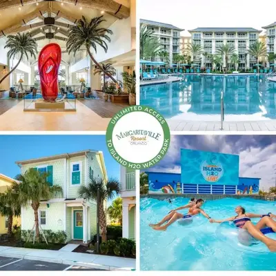 Bright Cottage Near Disney With Margaritaville Resort & Island H2O Access - 8020Sb