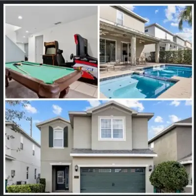 320 Pet Friendly 6BD Villa - PoolSpa