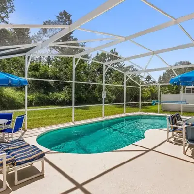 South Facing Pool Deck - Private Outlook - Game Room - Family Friendly - Nr Disney