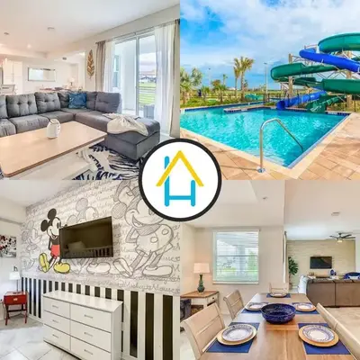 Lovely Thematic 2BR with 2 Clubhouses & Waterpark