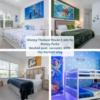 Themed Disney House 5 min to Disney Parks