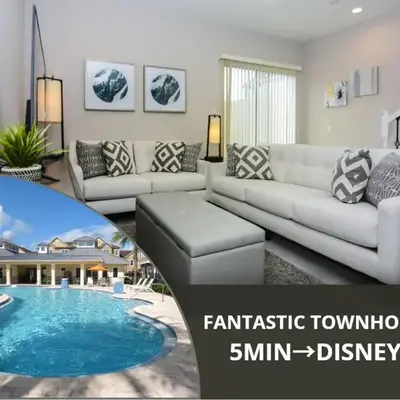 3 BR 3BA 1678ft 5min Disneyworld Resort style
