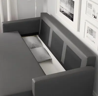 a gray bench with a box in a room at NEW - remodeled Studio close to Universal Studios in Orlando