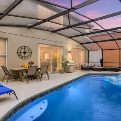 Magical 7BR Resort Pool Home Near Disney & Orlando Attractions