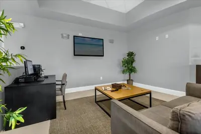 a living room with a couch and a table at 3 Bedrooms 25 Bathrooms Encantada 3091 Yl in Orlando