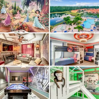 Marvelous Magical House: Amazing Themes and Pool