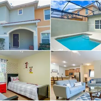 Mickeys Paradise - a fabulous 4 bed Paradise Palms Resort pool home that's close to Disney
