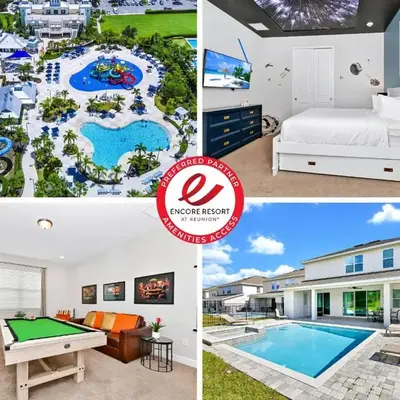 Vibrant Home Near Disney With Media Room