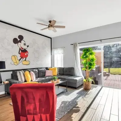 Newly Renovated Stylish Villa with Star Wars Mickey and Safari Themed Rooms #3TV4706