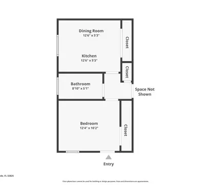 a floor plan of a house at La Maison de Lorbu - Apartment in Orlando