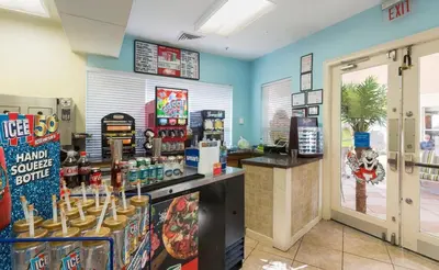 a store with a food counter in a store at Windsor Hills Townhome in Orlando