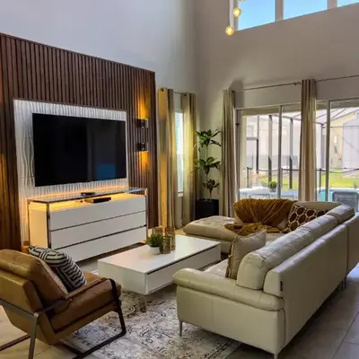 5BR Villa with Game Room and Spa